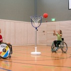 Mini-Rollstuhlbasketball