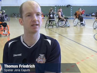 Thomas Friedrich spricht im Bericht zum Heimspieltag bei Jena TV